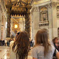 Explorica Students at Vatican Museum